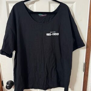 Shortstack Hawai’i Black Short Sleeve Tee - Vibes Forever Size XL